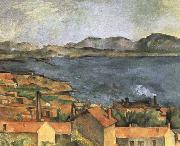 Paul Cezanne Marseilles Bay France oil painting artist
